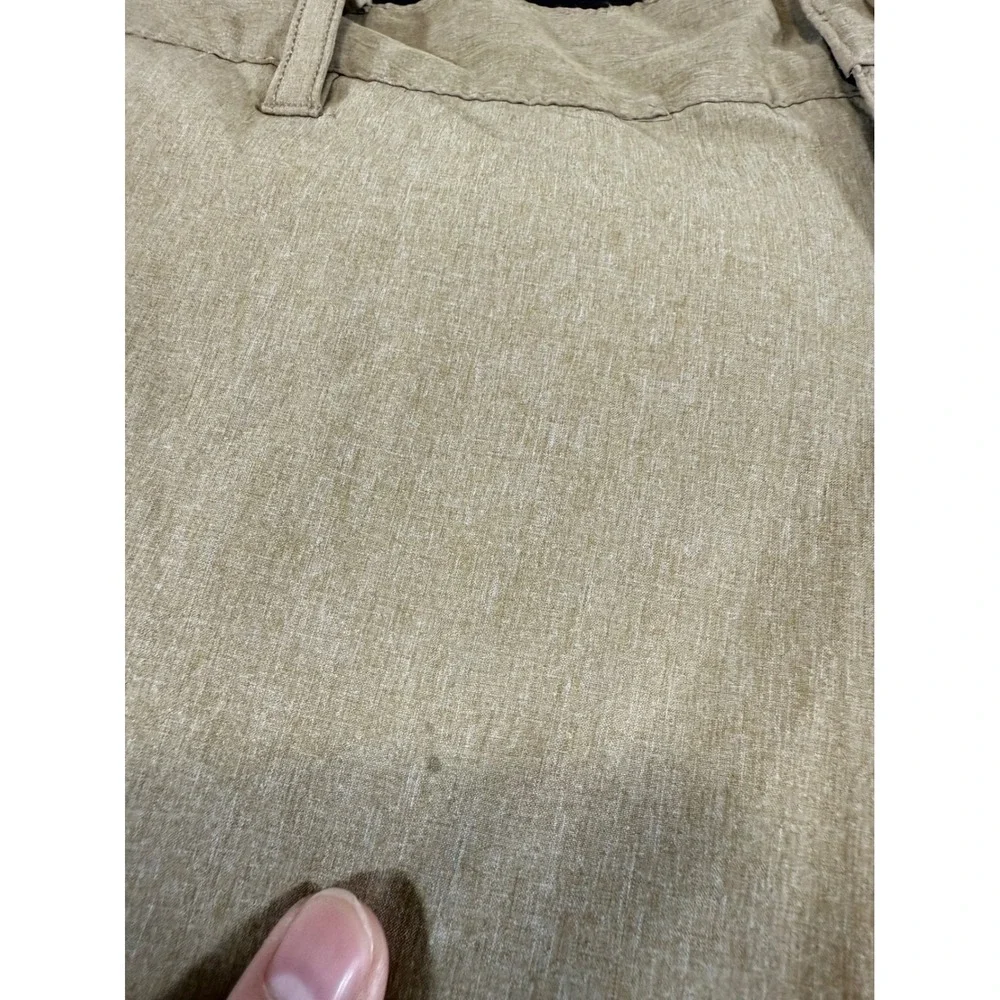 OP OPFlex 4-Way Stretch Board Shorts Size 36 Tan Khaki Hybrid